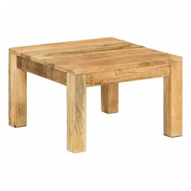 vidaXL Couchtisch Braun Mangoholz 55 x 55 x 35 cm