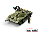 Sluban M38-B1135 - Panzer T54S, Kampfpanzer (MBT) 3-in-1, Bausatz 604 Klemmbausteine, 2 Figuren, Maßstab 1:35, 604 Klemmbausteine, 2 Figuren
