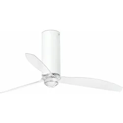 TUBE FAN M LED Mattweiß/transparenter DC-Lüfter
