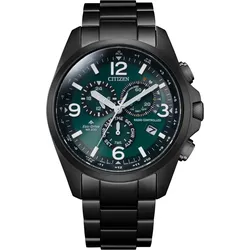 Citizen Funkuhren Land CB5925-82X - grün,schwarz - 42,3mm