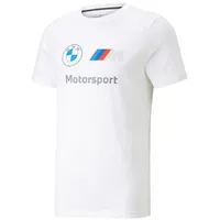 Puma Bmw Mms Ess Logo Kurzarm-T-Shirt White XL