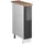 Vicco Apothekerschrank Anthrazit Hochglanz/Weiß 20 x 60 x 82 cm Grau