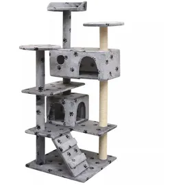vidaXL Katzen-Kratzbaum 125 cm grau