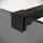 Badplaats Rizani Walk-In-Dusche 90 x 200 cm schwarz getönt