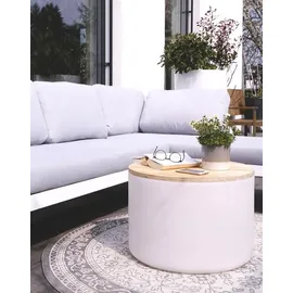 8 seasons DESIGN Shining Elegant Pot 60 x 40 cm Weiß