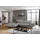 W.Schillig Ecksofa piedroo, Designsofa mit tollem Sitzkomfort, bequem und elegant, L-Form, Kopfteilverstellung, wahlweise mit Sitztiefenverstellung, Breite 303cm grau