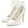 LASCANA Belle Affaire Stiletto Pump mit Cut-Outs, High-Heel-Pumps Mit Schnürbänder und hohem Absatz weiß 39