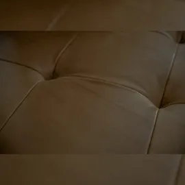 KAWOLA Hocker WIOLO Leder dunkelbraun