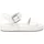 CLARKS Damen Alda Strap Sandale, Off White Lea, 40 EU - 40 EU