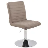 CLP Esszimmerstuhl Elvas Stoff taupe