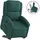 vidaXL Relaxsessel mit Aufstehhilfe Polyester 47 x 99,5 x 73,5 cm Dunkelgrün
