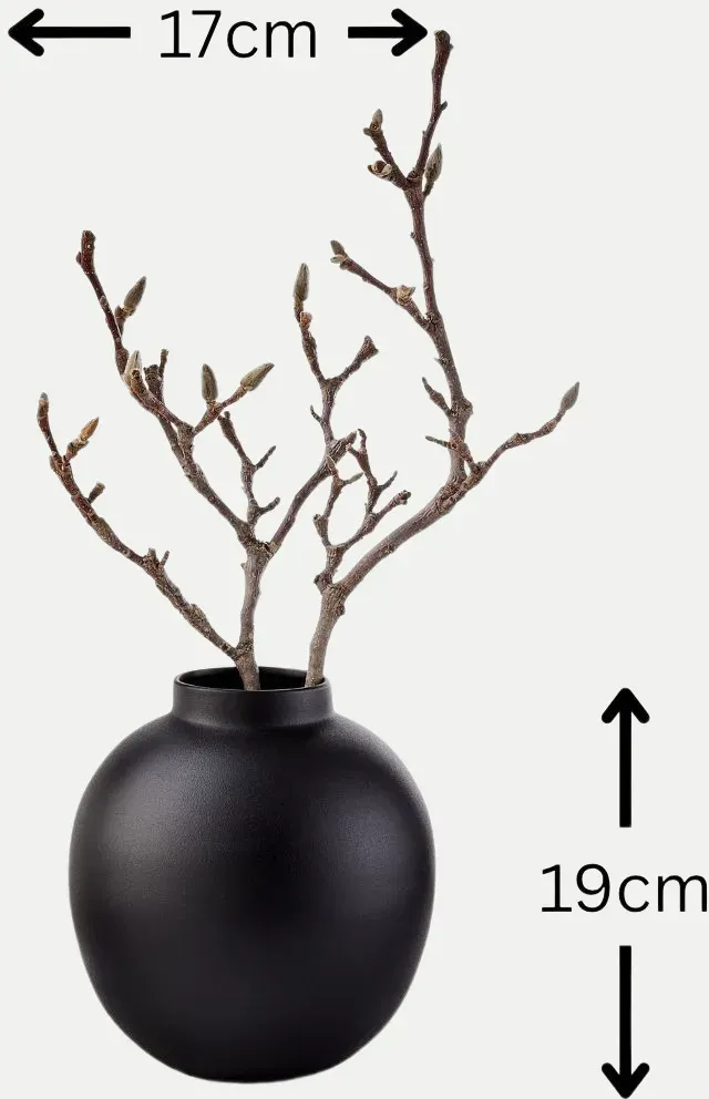 Vase klein Moya Schwarz