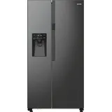 Gorenje G800 NRR9185ESBXL Side-by-Side (566 l, 1786 mm hoch, Schwarz)