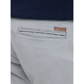 JACK & JONES Shorts Bowie Grau im Chino Style-XXL