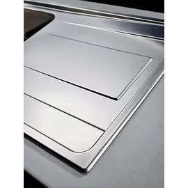 PYRAMIS Einbauspüle Alea Plus 1B 1D 100 cm x 50 cm Edelstahl