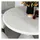vidaXL Tischfolie Transparent Ø 100 cm 1,6 mm PVC