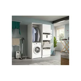 xonox.home Waschmaschinenschrank Free 66 x 195 x 60 cm Weiß