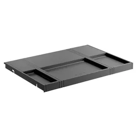 HAILO 1225369 Multideckel 600 dunkelgrau für ALLEGRO und SEPARATO K | Dunkelgrau