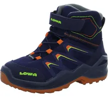 Lowa Maddox Warm GTX Mid Kinder Navy/Orange 28