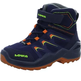 Lowa Maddox Warm GTX Mid Kinder Navy/Orange 28