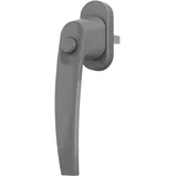 MS Beschläge ® Sicherheits-fenstergriff Fensterbeschlag mit Druckknopf Titan