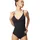 SKINY Damen Body - Unterwäsche, Spaghettiträger, Spitze, V-Ausschnitt, einfarbig Schwarz 42