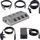 Startech 4-Port USB-C Hub 5Gbps mit Schaltern, EU (5G4AIBS-USB-HUB-EU)