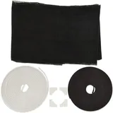 vidaXL Magnet-Insektenschutz für Fenster 80 x 140 cm Weiß