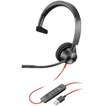 plt Plantronics Blackwire 3310 - Schnurgebundenes UC Mono-Headset mit USB mit USB-A-A