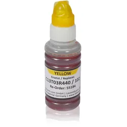 Kompatibel zu Epson C13T03R440 / 102 Tintenflasche, gelb