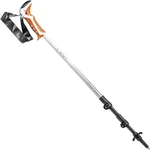 Leki Jannu 90-125 cm weiß-smokegreen-silber