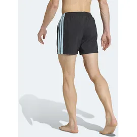 adidas Herren Badeshorts 3-Streifen 5-Inch, Größe XXL in Schwarz BLACK