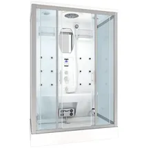 AcquaVapore Dampfdusche Sauna 140x90 cm Mit 2k Scheiben Versiegelung