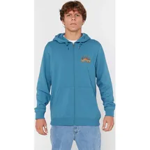 Rip Curl Grateful Shred Zip Hood Herren Storm Blue S