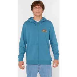 Rip Curl Grateful Shred Zip Hood Herren Storm Blue S