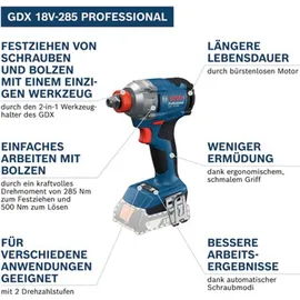 Bosch GDX 18V-285 ohne Akku