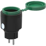 Offgridtec Smarte Außensteckdose WiFi IP44 Schwarz