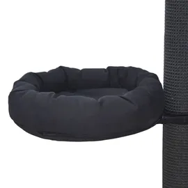aktiv kat - Liegeebene mit Kuschelrand und Nano-Bezug Ø 45 cm - Dunkelgrau