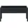 vidaXL Gartentisch 75 x 40 x 37 cm Schwarz