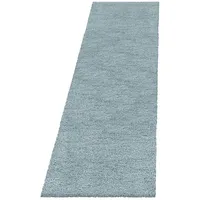 Ayyildiz Fluffy 3500 Hochflorteppich 80 x 250 cm blau