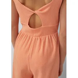 s.Oliver Strukturierter Jumpsuit mit Cut-out – orange - 164