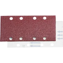 Fortis Schleifpapier Klettschleifstreifen 93 x 178 mm K120 6 Stück