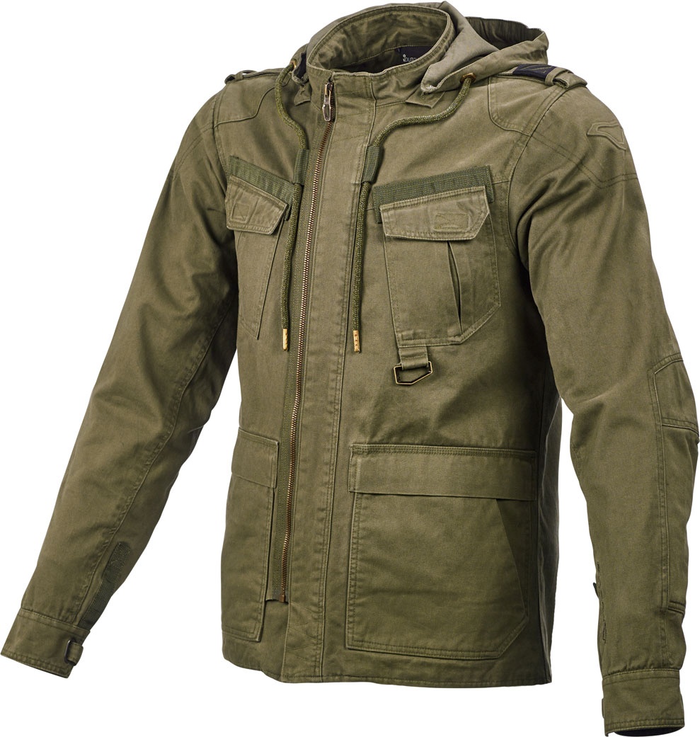 Macna Combat, veste textile - Vert - 3XL