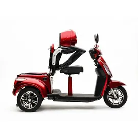 ECONELO E-Seniorenmobil Billy 2.0 3-Rad 1000 Watt Rot/Grau