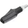 Highsider Smart Shorty-Fin LED 3in1 Blinker Rücklicht Kombination Karosserie schwarz/Scheibe getönt (Paar), hinten