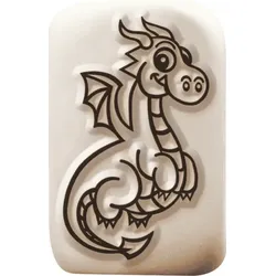 LaDot Stein - "Drache" (2,5 x 5 cm) - Temporärer Tattoo Stempel