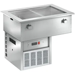 Kalte ausstellung für eis drop-in 4 ch mit gruppe - 820x610x650 mm - 720 W 230/1V - 111016HC Eurast