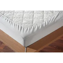 KUM Spannbettlaken Polycotton 180 x 200 cm weiß