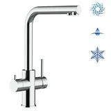 VIZIO 5 Wege Wasserhahn Einhebelmischer Weiß