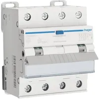 Hager FI/LS-Schalter 4-polig, 10kA ADX482D